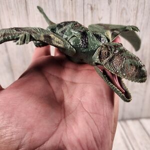 Jurassic World 2015, Pterodactyl, Green, Battle Damage Dinosaur 11" Wing Span JW